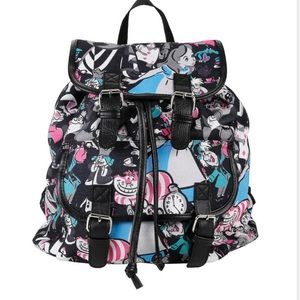 New Disney Alice In Wonderland backpack from Hot Topic Cheshire Cat Mad hatter